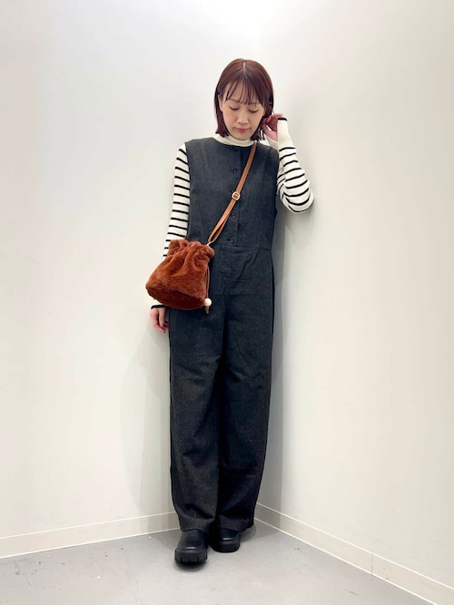 24AW 美品 FRAMeWORK ツイードサロペット 厚手 24AW 美品 FRAMeWORK ツイードサロペット 厚手 FRAMeWORK(フレーム