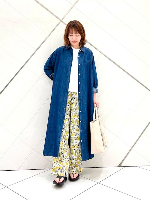 cinnamon。新品　アーバンリサーチデニム シャツワンピース　LEE 楽天市場】LEE リー デニムワンピース レディース シャツドレス