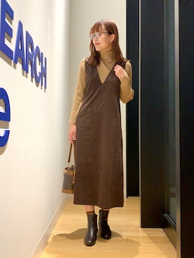 IKUさん（レディース・160cm）の冬コーディネート