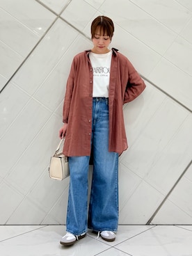 「lee101」｜IKUさん（レディース・161cm）の春コーディネート