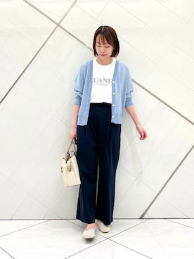 「アイテム（その他シューズ）」を使った、IKUさん（レディース・161cm）の夏コーディネート