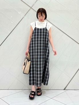 IKUさん（レディース・161cm）の夏コーディネート