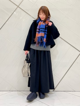 IKUさん（レディース・161cm）の冬コーディネート