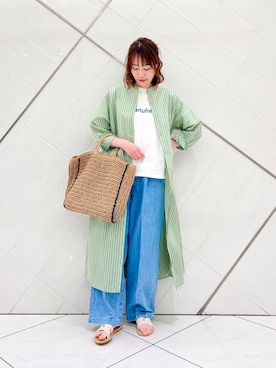 IKUさん（レディース・161cm）の春コーディネート
