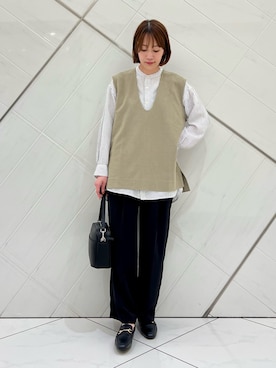 「URBAN RESEARCH DOORS（アーバンリサーチドアーズ）のアイテム（シューズ）」を使った、IKUさん（レディース・161cm）の秋コーディネート