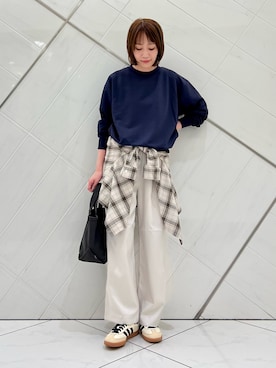 「URBAN RESEARCH DOORS（アーバンリサーチドアーズ）のアイテム」を使った、IKUさん（レディース・161cm）の秋コーディネート