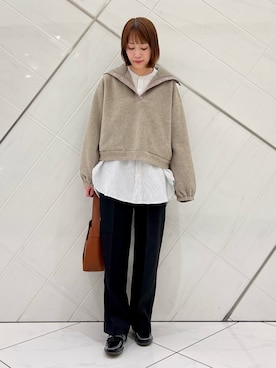 IKUさん（骨格ウェーブ・レディース・161cm）の秋コーディネート