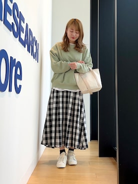 IKUさん（レディース・160cm）の春コーディネート