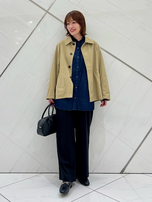 FORK&SPOON ステンカラーコート コート FORK＆SPOON ステン