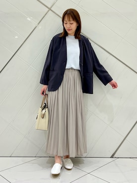 IKUさん（レディース・161cm）の春コーディネート