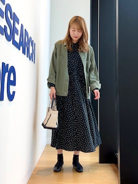 IKUさん（レディース・160cm）の春コーディネート