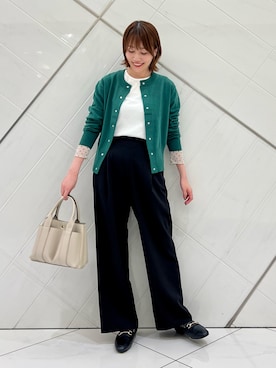 「URBAN RESEARCH DOORS（アーバンリサーチドアーズ）のアイテム」を使った、IKUさん（レディース・161cm）の秋コーディネート