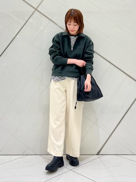 「Champion」｜IKUさん（レディース・161cm）の秋コーディネート