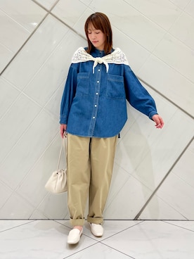 IKUさん（レディース・161cm）の春コーディネート