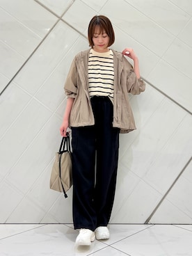 「アウトドアスタイル」｜IKUさん（レディース・161cm）の秋コーディネート