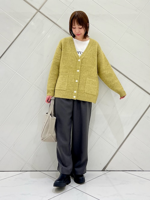 セール】『スタッフ企画』ダブルフェイスVネックカーディガン