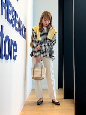 IKUさん（レディース・160cm）の春コーディネート