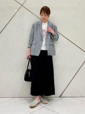 IKUさん（レディース・161cm）の春コーディネート