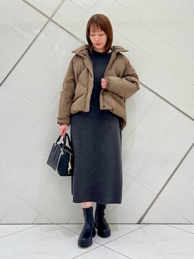 IKUさん（レディース・161cm）の冬コーディネート