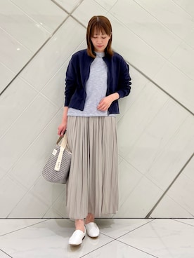 IKUさん（レディース・161cm）の春コーディネート