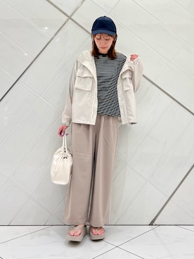 IKUさん（レディース・161cm）の春コーディネート