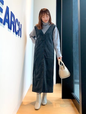 IKUさん（レディース・160cm）の冬コーディネート