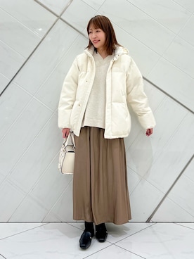 IKUさん（レディース・161cm）の冬コーディネート