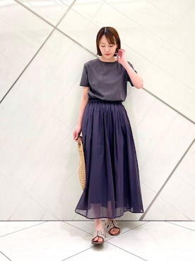 IKUさん(レディース・161cm)の夏コーディネート