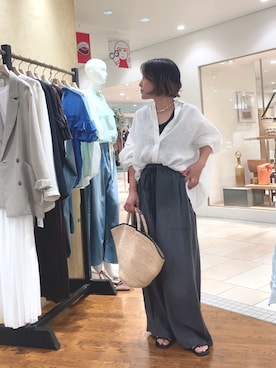「アイテム（チョーカー）」を使った、natsuさん（レディース・153cm・30代）の夏コーディネート