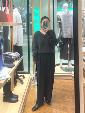 「アイテム（アクセサリー）」を使った、natsuさん（レディース・153cm・30代）の秋コーディネート