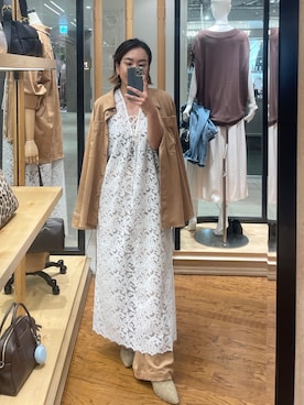 「アイテム（その他アウター）」を使った、natsuさん（レディース・153cm・30代）の夏コーディネート