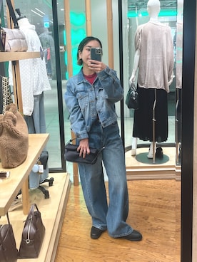 「アイテム（ニット/セーター）」を使った、natsuさん（レディース・153cm・30代）の夏コーディネート