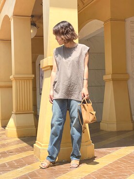 natsuさん（レディース・153cm）の夏コーディネート