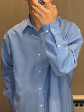 「epnok（エプノック）のアイテム（パンツ）」を使った、ひさん（メンズ・174cm）の冬コーディネート