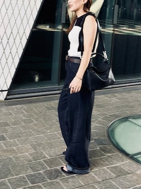 「H&M（エイチ・アンド・エム）のアイテム」を使った、YUMIさん（レディース・151cm）の夏コーディネート