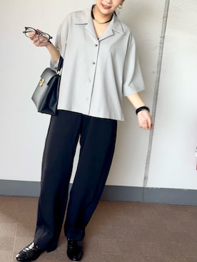 「アイテム（ハンドバッグ）」を使った、YUMIさん（レディース・151cm）の夏コーディネート