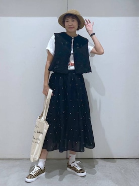 osumiさん（レディース・174cm）の春コーディネート