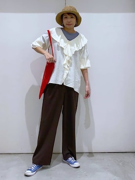 osumiさん(レディース・174cm)の春コーディネート