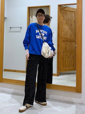 「GLOBAL WORK（グローバルワーク）のアイテム（トップス）」を使った、osumiさん（レディース・174cm）の秋コーディネート