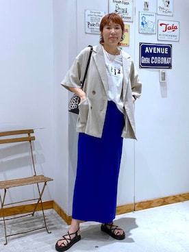 osumiさん(レディース・174cm)の春コーディネート
