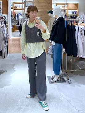 osumiさん（レディース・174cm）の冬コーディネート