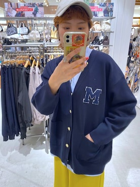 「アイテム（チョーカー）」を使った、osumiさん（レディース・174cm・30代）の秋コーディネート