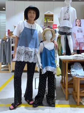 osumiさん（レディース・174cm）の夏コーディネート