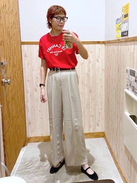 osumiさん（レディース・174cm）の春コーディネート