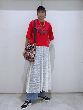 「GLOBAL WORK（グローバルワーク）のアイテム（スウェット）」を使った、osumiさん（レディース・174cm）の春コーディネート