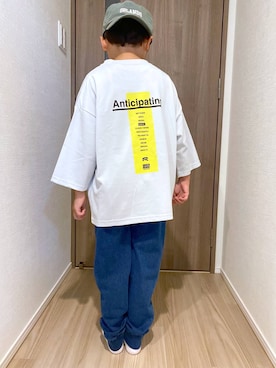 「アイテム（キャップ）」を使った、osumiさん（キッズ・121cm・30代）の夏コーディネート
