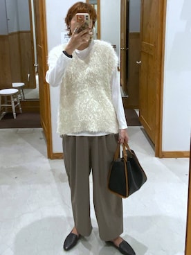 「アイテム（その他シューズ）」を使った、osumiさん（レディース・174cm・30代）の秋コーディネート