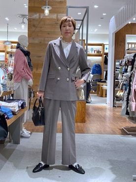 osumiさん（レディース・174cm）の冬コーディネート