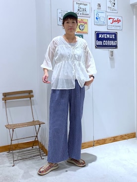 osumiさん(レディース・174cm)の夏コーディネート