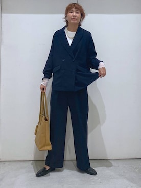 「アイテム（その他シューズ）」を使った、osumiさん（レディース・174cm・30代）の秋コーディネート